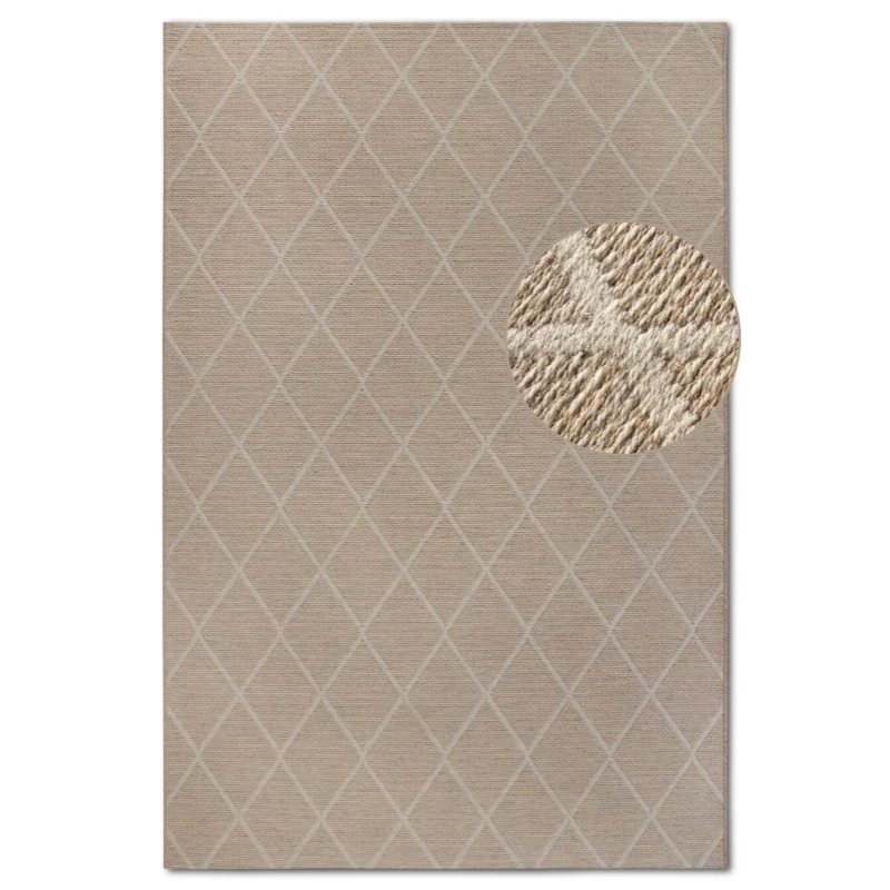 Wollen Vloerkleed Maria - Beige - Image 8