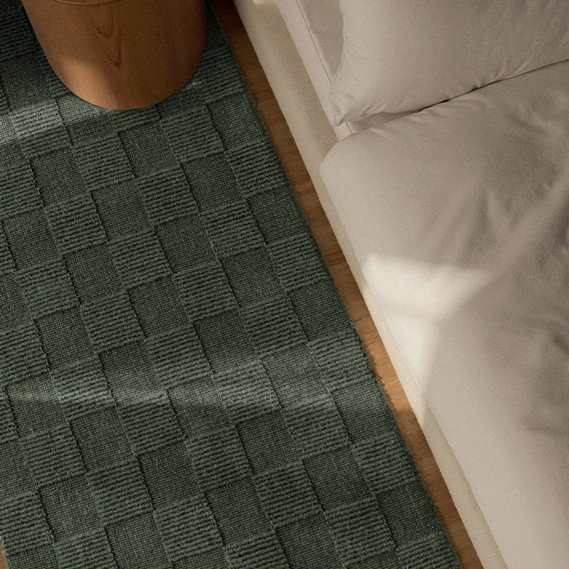 Wollen Vloerkleed Scala - Groen - Image 6